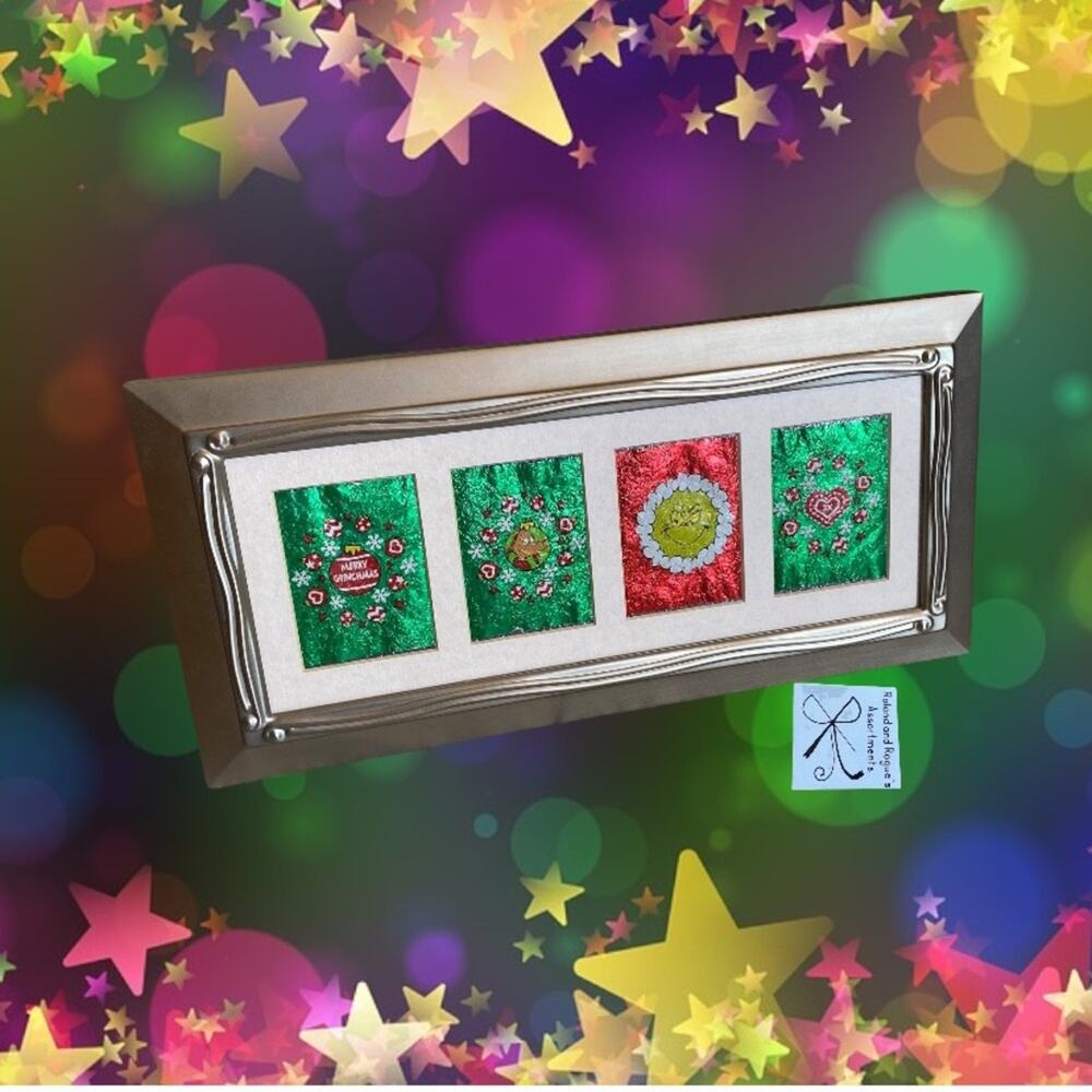 Fetco Home Decor 10”x4” Metal 4-Ct Picture Frame